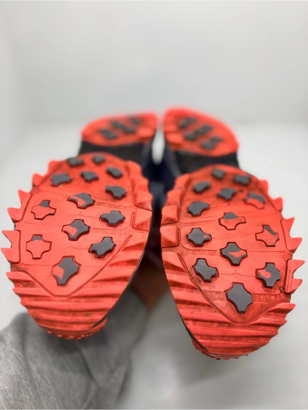 adidas Kanadia TR 5 Trail Running Shoes Gray Purple Orange Women’s US 9 G97047